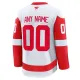Fanatics Detroit Red Wings Pelipaita 2024-2025 Vieras Premium Valkoinen ( Omalla Nimellä )