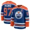 Fanatics Edmonton Oilers Connor McDavid Pelipaita 2024-2025 Koti Premium Sininen