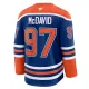 Fanatics Edmonton Oilers Connor McDavid Pelipaita 2024-2025 Koti Premium Sininen