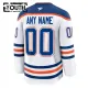 Fanatics Edmonton Oilers Lasten Pelipaita 2024-2025 Vieras Premium Valkoinen ( Omalla Nimellä )
