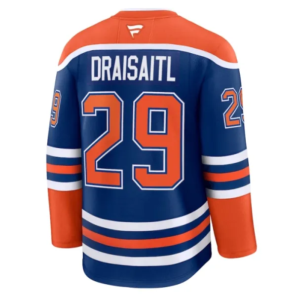 Fanatics Edmonton Oilers Leon Draisaitl Pelipaita 2024-2025 Koti Premium Sininen