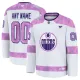 Fanatics Edmonton Oilers Pelipaita 2024-2025 Hockey Fights Cancer Practice Valkoinen ( Omalla Nimellä ) Fanatics Edmonton Oilers Pelipaita 2024-2025 Hockey Fights Cancer Practice Valkoinen ( Omalla Nimellä )
