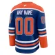Fanatics Edmonton Oilers Pelipaita 2024-2025 Koti Premium Sininen ( Omalla Nimellä )