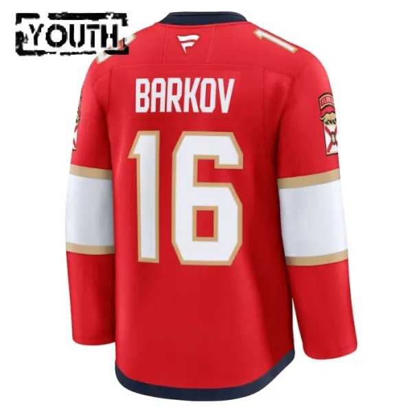 Fanatics Florida Panthers Aleksander Barkov Lasten Pelipaita 2024-2025 Koti Premium Punainen