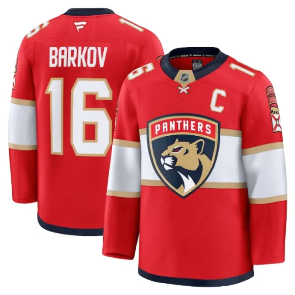 Fanatics Florida Panthers Aleksander Barkov Pelipaita 2024-2025 Koti Premium Punainen Fanatics Florida Panthers Aleksander Barkov Pelipaita 2024-2025 Koti Premium Punainen