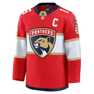 Fanatics Florida Panthers Aleksander Barkov Pelipaita 2024-2025 Koti Premium Punainen