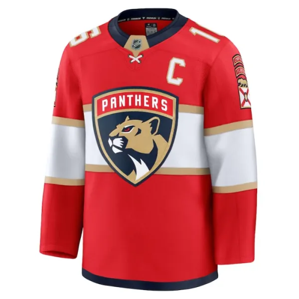Fanatics Florida Panthers Aleksander Barkov Pelipaita 2024-2025 Koti Premium Punainen