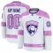Fanatics Florida Panthers Pelipaita 2024-2025 Hockey Fights Cancer Practice Valkoinen ( Omalla Nimellä )