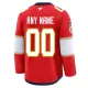 Fanatics Florida Panthers Pelipaita 2024-2025 Koti Premium Punainen ( Omalla Nimellä )
