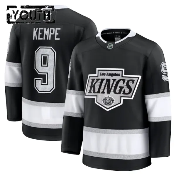 Fanatics Los Angeles Kings Adrian Kempe Lasten Pelipaita 2024-2025 Koti Premium Musta Fanatics Los Angeles Kings Adrian Kempe Lasten Pelipaita 2024-2025 Koti Premium Musta