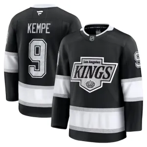Fanatics Los Angeles Kings Adrian Kempe Pelipaita 2024-2025 Koti Premium Musta