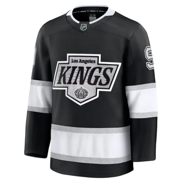 Fanatics Los Angeles Kings Adrian Kempe Pelipaita 2024-2025 Koti Premium Musta