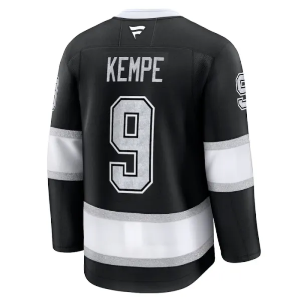 Fanatics Los Angeles Kings Adrian Kempe Pelipaita 2024-2025 Koti Premium Musta