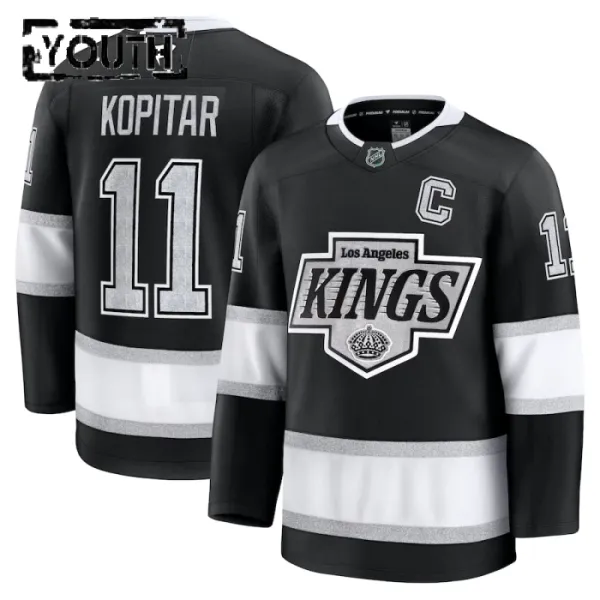 Fanatics Los Angeles Kings Anze Kopitar Lasten Pelipaita 2024-2025 Koti Premium Musta Fanatics Los Angeles Kings Anze Kopitar Lasten Pelipaita 2024-2025 Koti Premium Musta