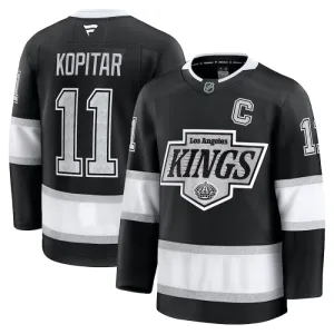 Fanatics Los Angeles Kings Anze Kopitar Pelipaita 2024-2025 Koti Premium Musta