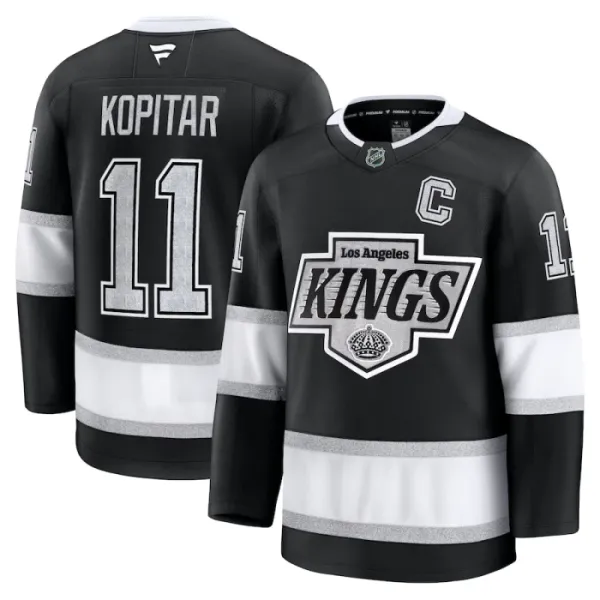Fanatics Los Angeles Kings Anze Kopitar Pelipaita 2024-2025 Koti Premium Musta Fanatics Los Angeles Kings Anze Kopitar Pelipaita 2024-2025 Koti Premium Musta
