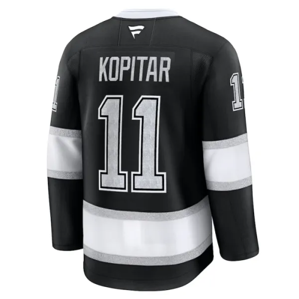 Fanatics Los Angeles Kings Anze Kopitar Pelipaita 2024-2025 Koti Premium Musta
