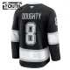 Fanatics Los Angeles Kings Drew Doughty Lasten Pelipaita 2024-2025 Koti Premium Musta