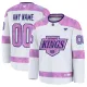 Fanatics Los Angeles Kings Pelipaita 2024-2025 Hockey Fights Cancer Practice Valkoinen ( Omalla Nimellä ) Fanatics Los Angeles Kings Pelipaita 2024-2025 Hockey Fights Cancer Practice Valkoinen ( Omalla Nimellä )