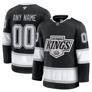 Fanatics Los Angeles Kings Pelipaita 2024-2025 Koti Premium Musta ( Omalla Nimellä )
