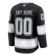 Fanatics Los Angeles Kings Pelipaita 2024-2025 Koti Premium Musta ( Omalla Nimellä )