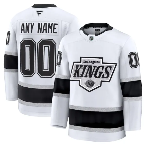 Fanatics Los Angeles Kings Pelipaita 2024-2025 Vieras Premium Valkoinen ( Omalla Nimellä ) Fanatics Los Angeles Kings Pelipaita 2024-2025 Vieras Premium Valkoinen ( Omalla Nimellä )