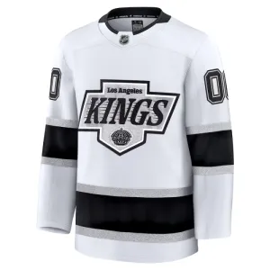 Fanatics Los Angeles Kings Pelipaita 2024-2025 Vieras Premium Valkoinen ( Omalla Nimellä )