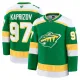 Fanatics Minnesota Wild Kirill Kaprizov Pelipaita 2024-2025 Kolmos Premium Vihreä Fanatics Minnesota Wild Kirill Kaprizov Pelipaita 2024-2025 Kolmos Premium Vihreä