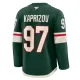 Fanatics Minnesota Wild Kirill Kaprizov Pelipaita 2024-2025 Koti Premium Vihreä