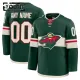 Fanatics Minnesota Wild Lasten Pelipaita 2024-2025 Koti Premium Vihreä ( Omalla Nimellä ) Fanatics Minnesota Wild Lasten Pelipaita 2024-2025 Koti Premium Vihreä ( Omalla Nimellä )
