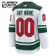 Fanatics Minnesota Wild Lasten Pelipaita 2024-2025 Vieras Premium Valkoinen ( Omalla Nimellä )