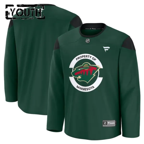 Fanatics Minnesota Wild Team Lasten Pelipaita 2024-2025 Practice Vihreä ( Omalla Nimellä ) Fanatics Minnesota Wild Team Lasten Pelipaita 2024-2025 Practice Vihreä ( Omalla Nimellä )