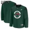 Fanatics Minnesota Wild Team Lasten Pelipaita 2024-2025 Practice Vihreä ( Omalla Nimellä )