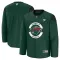 Fanatics Minnesota Wild Team Pelipaita 2024-2025 Practice Vihreä ( Omalla Nimellä )