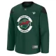 Fanatics Minnesota Wild Team Pelipaita 2024-2025 Practice Vihreä ( Omalla Nimellä )