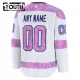 Fanatics Montreal Canadiens Lasten Pelipaita 2024-2025 Hockey Fights Cancer Practice Valkoinen ( Omalla Nimellä )