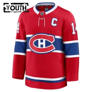 Fanatics Montreal Canadiens Nick Suzuki Lasten Pelipaita 2024-2025 Koti Premium Punainen