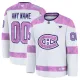Fanatics Montreal Canadiens Pelipaita 2024-2025 Hockey Fights Cancer Practice Valkoinen ( Omalla Nimellä ) Fanatics Montreal Canadiens Pelipaita 2024-2025 Hockey Fights Cancer Practice Valkoinen ( Omalla Nimellä )