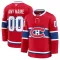 Fanatics Montreal Canadiens Pelipaita 2024-2025 Koti Premium Punainen ( Omalla Nimellä )