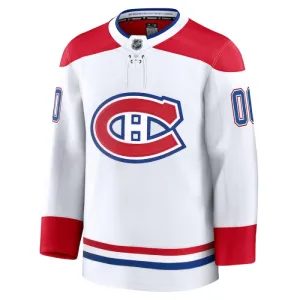 Fanatics Montreal Canadiens Pelipaita 2024-2025 Vieras Premium Valkoinen ( Omalla Nimellä )