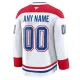 Fanatics Montreal Canadiens Pelipaita 2024-2025 Vieras Premium Valkoinen ( Omalla Nimellä )