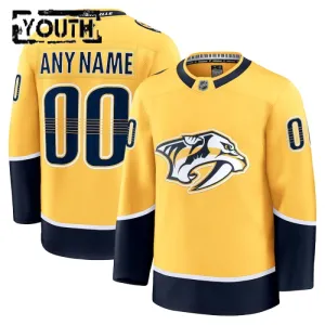 Fanatics Nashville Predators Lasten Pelipaita 2024-2025 Koti Premium Keltainen ( Omalla Nimellä )