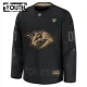Fanatics Nashville Predators Lasten Pelipaita 2024-2025 Military Appreciation Practice Musta ( Omalla Nimellä )