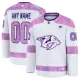 Fanatics Nashville Predators Pelipaita 2024-2025 Hockey Fights Cancer Practice Valkoinen ( Omalla Nimellä ) Fanatics Nashville Predators Pelipaita 2024-2025 Hockey Fights Cancer Practice Valkoinen ( Omalla Nimellä )