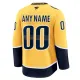 Fanatics Nashville Predators Pelipaita 2024-2025 Koti Premium Keltainen ( Omalla Nimellä )