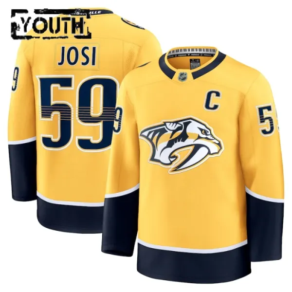 Fanatics Nashville Predators Roman Josi Lasten Pelipaita 2024-2025 Koti Premium Keltainen Fanatics Nashville Predators Roman Josi Lasten Pelipaita 2024-2025 Koti Premium Keltainen