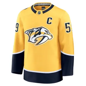 Fanatics Nashville Predators Roman Josi Pelipaita 2024-2025 Koti Premium Keltainen