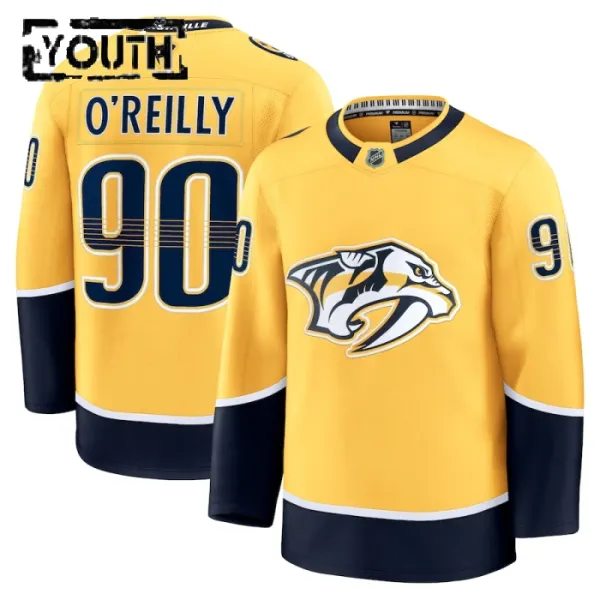 Fanatics Nashville Predators Ryan Oreilly Lasten Pelipaita 2024-2025 Koti Premium Keltainen Fanatics Nashville Predators Ryan Oreilly Lasten Pelipaita 2024-2025 Koti Premium Keltainen