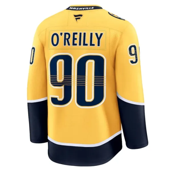 Fanatics Nashville Predators Ryan Oreilly Pelipaita 2024-2025 Koti Premium Keltainen