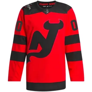 Adidas New Jersey Devils Pelipaita 2024 Premium Stadium Series Punainen ( Omalla Nimellä )